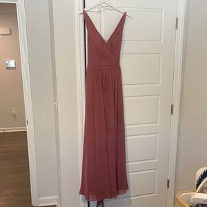Azazie Dusty Rose Bridesmaid Dress